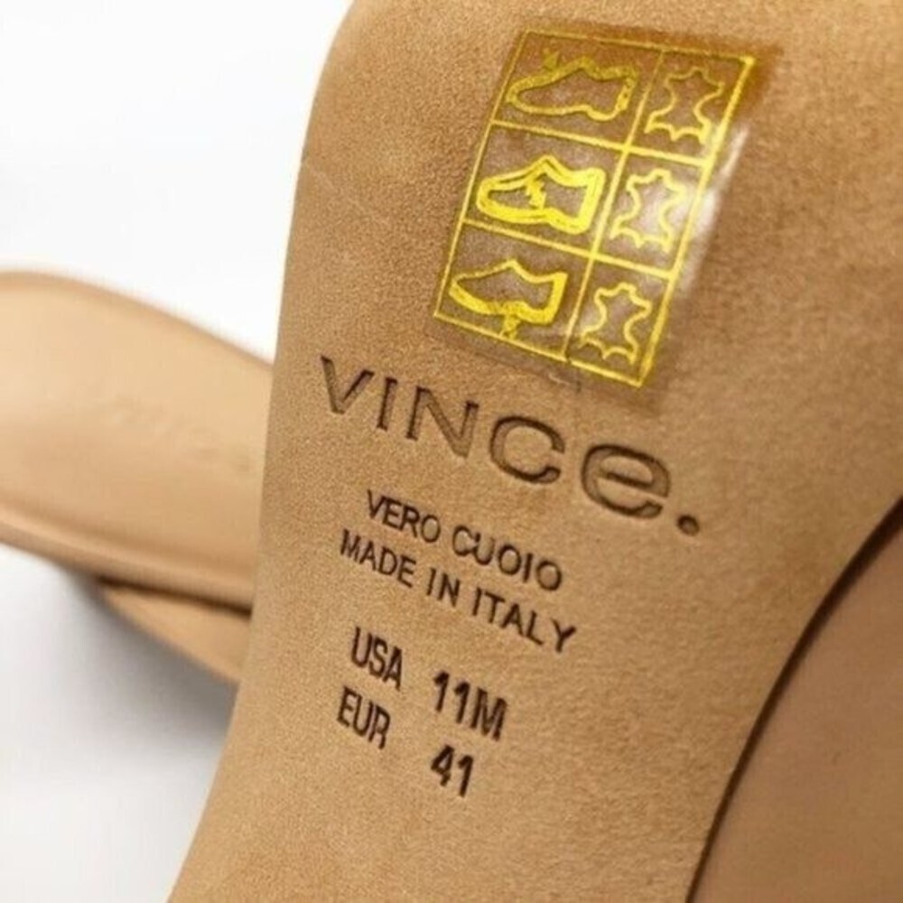 VINCE Hanna Nude High-Heel Sandals  - Picture 6 of 8